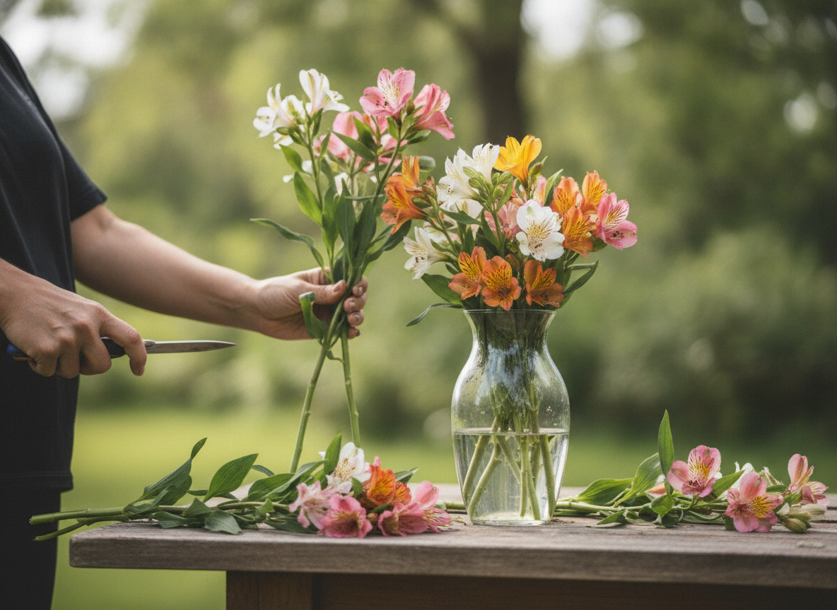 Cutting for the vase — same rule