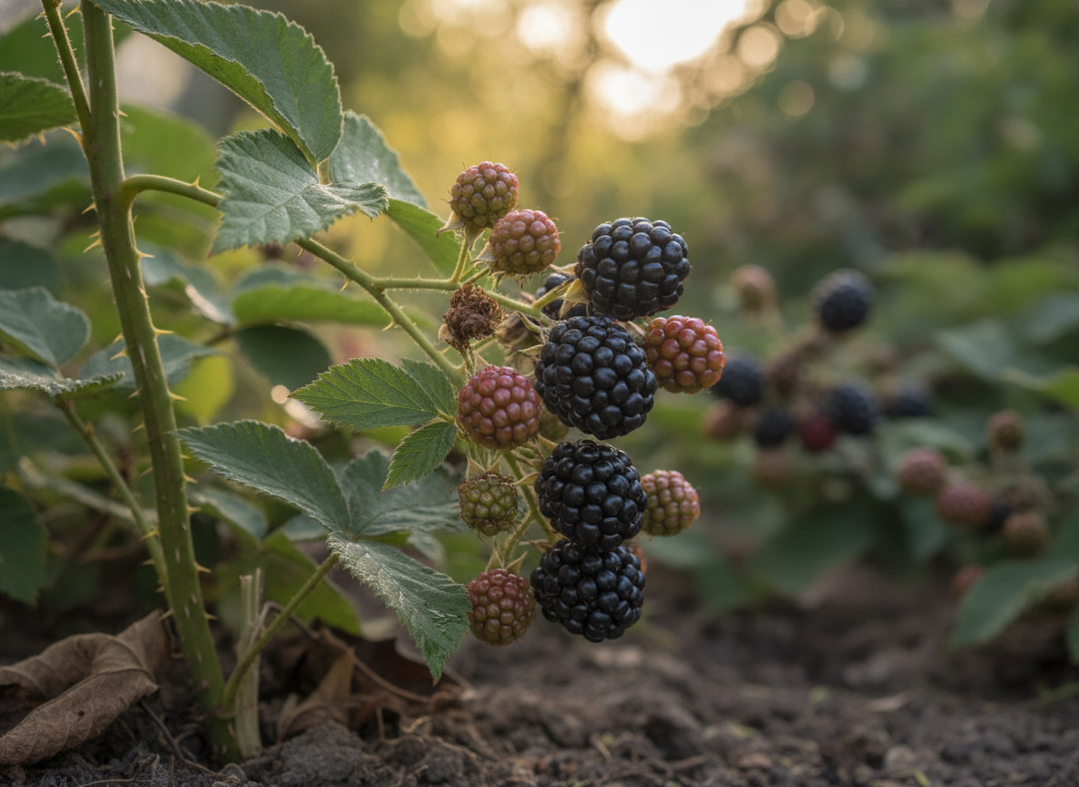 The one exception: primocane (autumn) blackberries