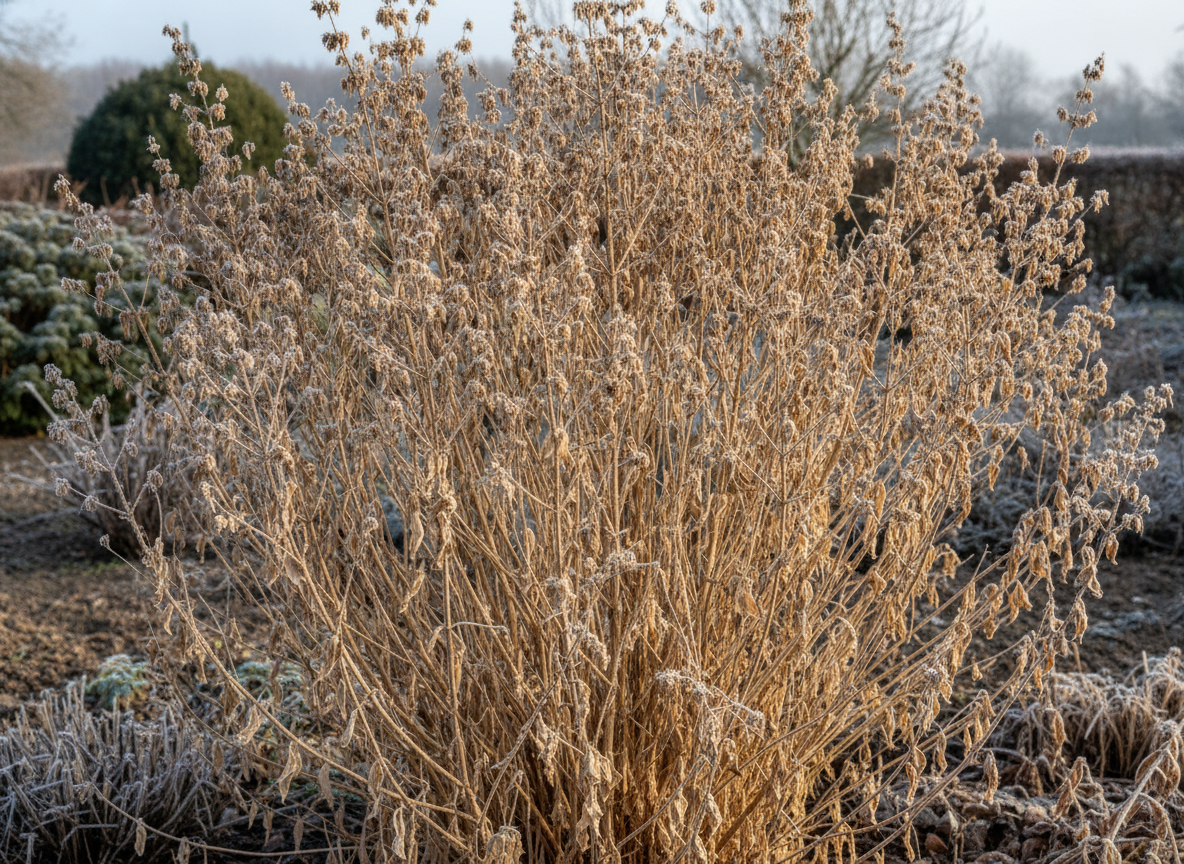 Laat de takken de hele winter staan