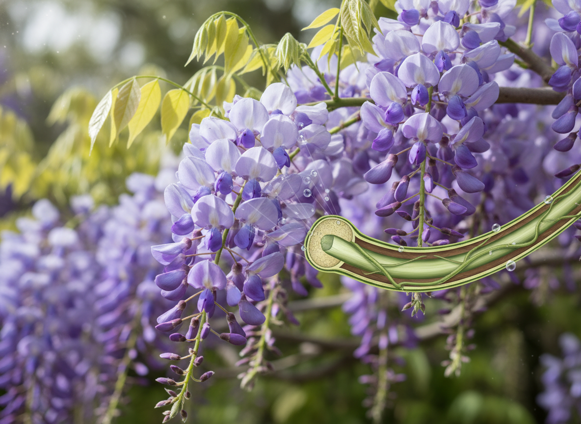 Wat er in mei eigenlijk in de plant gebeurt