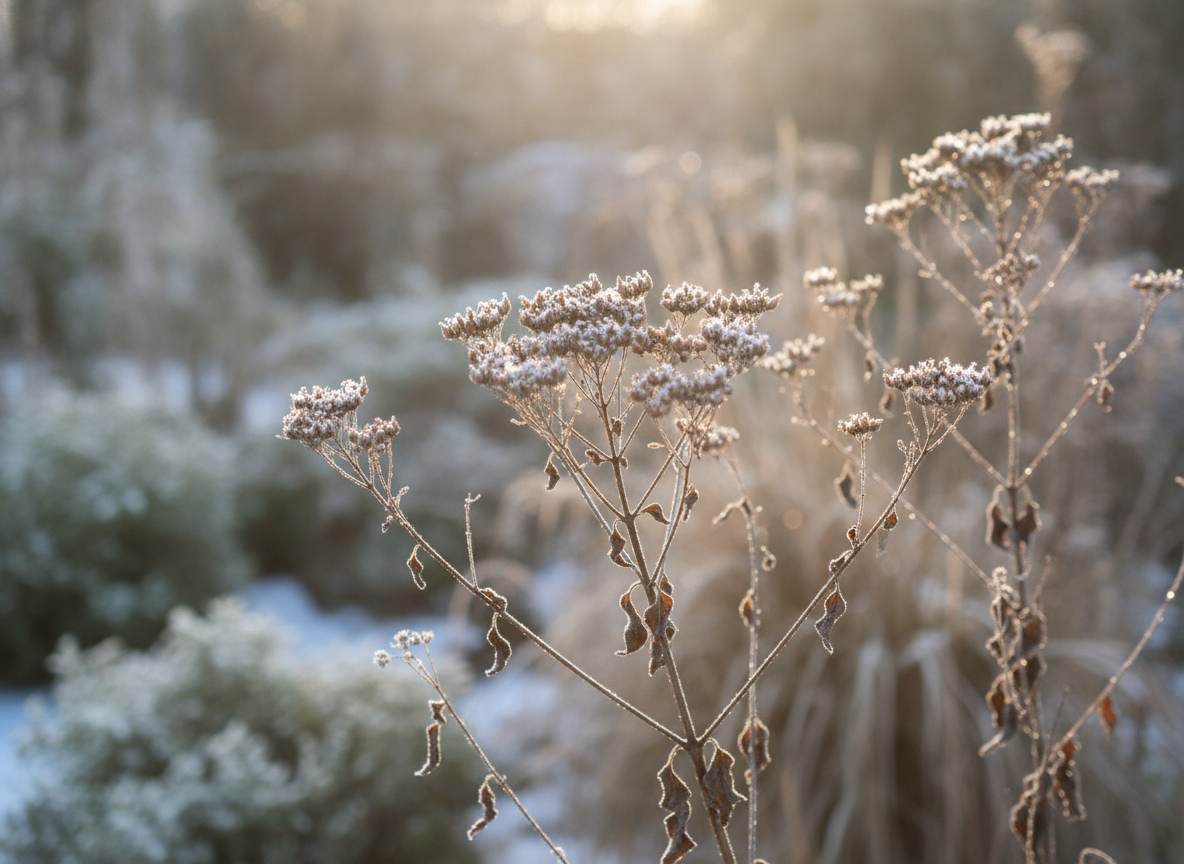 Leave the stems standing all winter