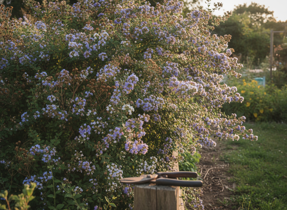 So keep the secateurs away in September