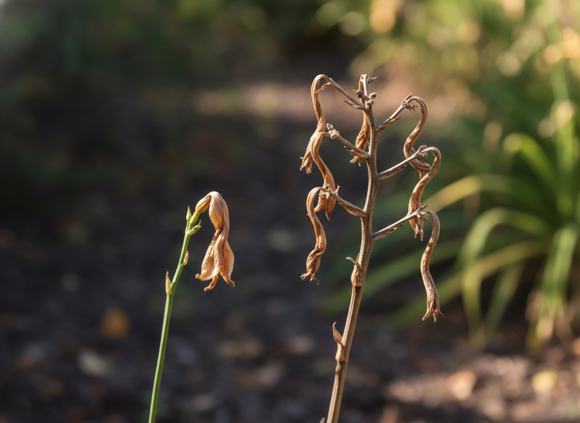Uitgebloeide bloem of uitgebloeide stengel? Zo houd je ze uit elkaar