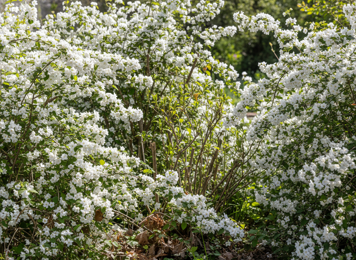 When you've inherited a thicket — the rejuvenation deutzia actually welcomes