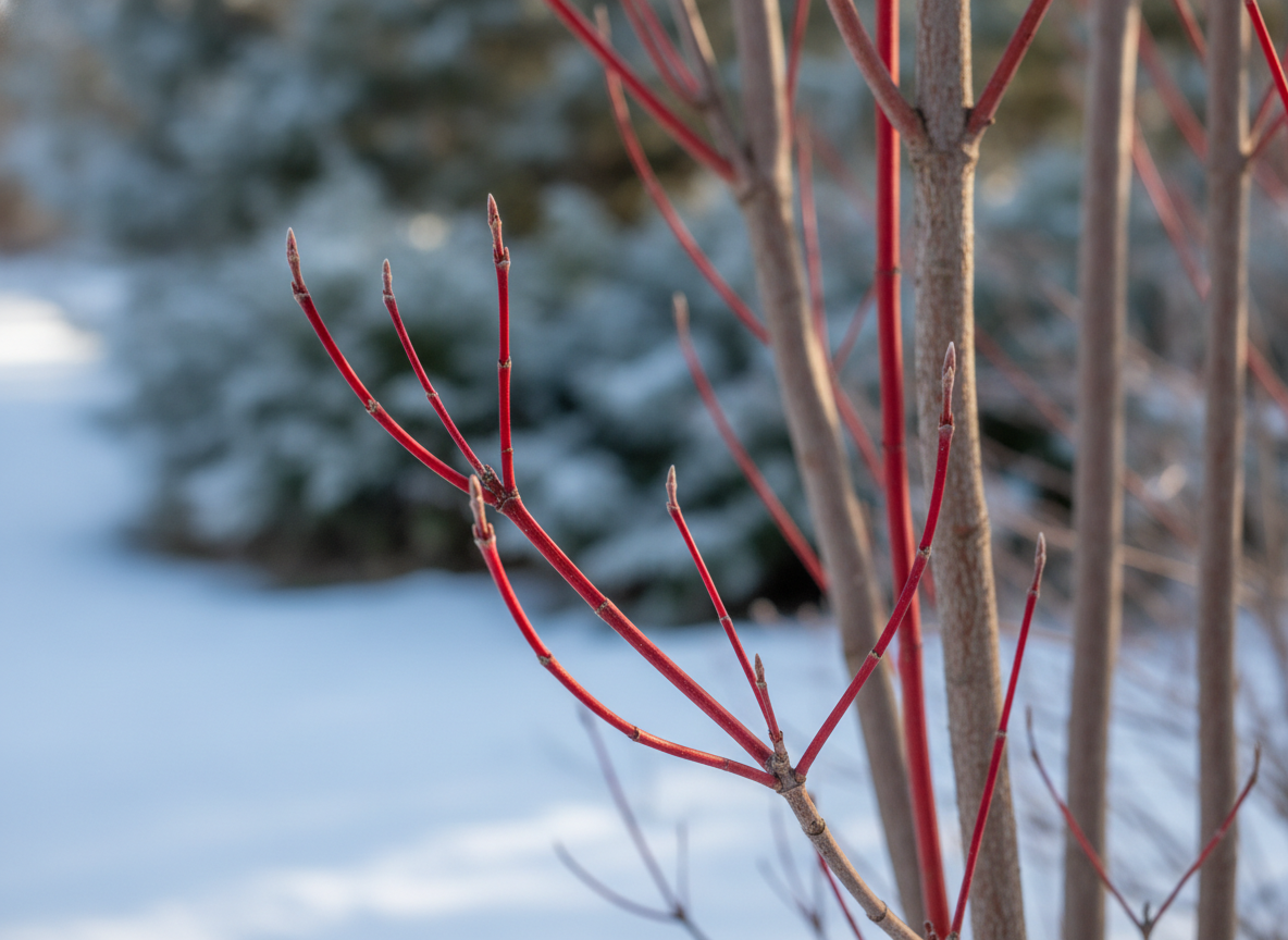 Why the colour lives on the youngest wood