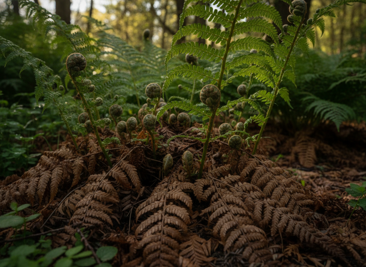Why the old fronds earn their keep