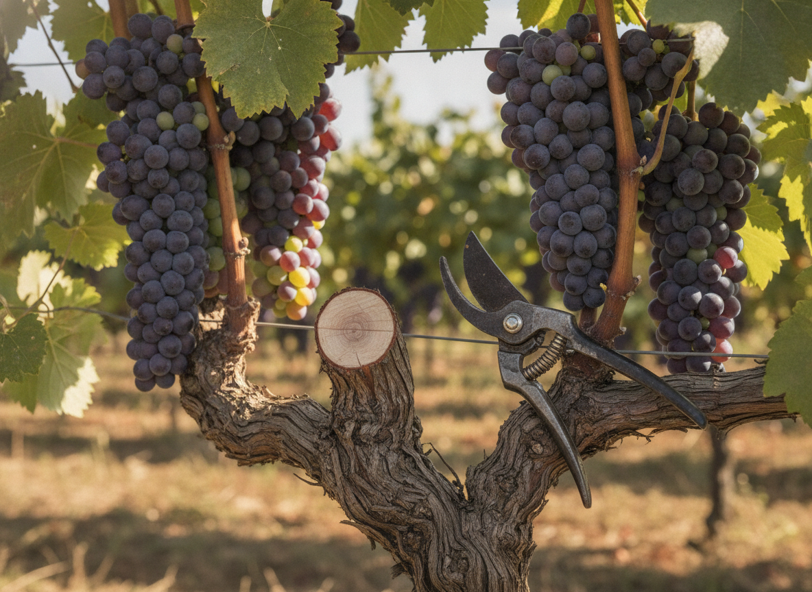 What August pruning is NOT: leave the big cut for winter