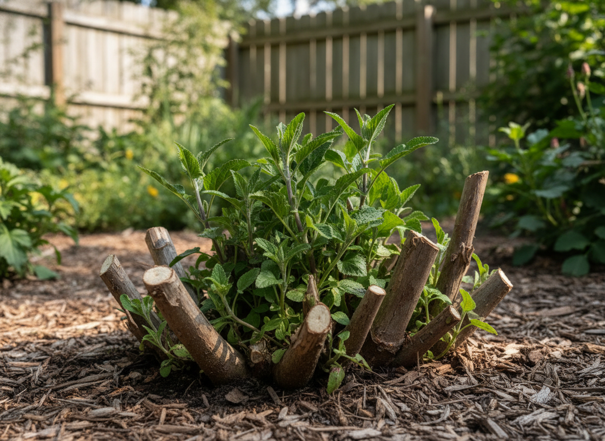 What actually happens when you cut a spent perennial to the ground