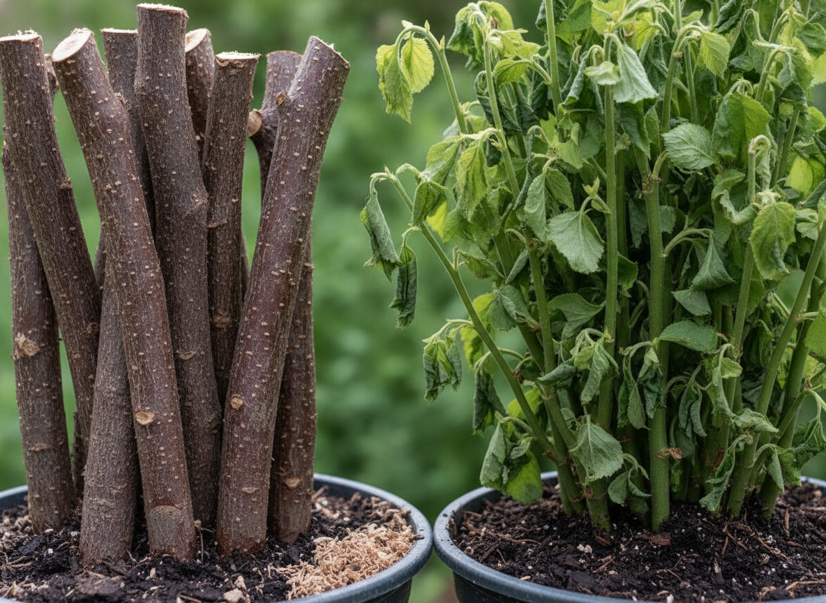 Why dormant wood, and not summer's soft tips