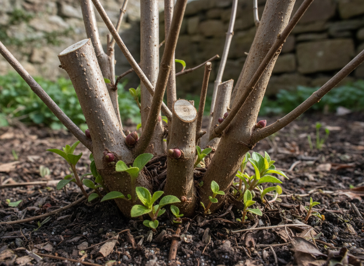 The one cut it wants — in spring, to the lowest live buds