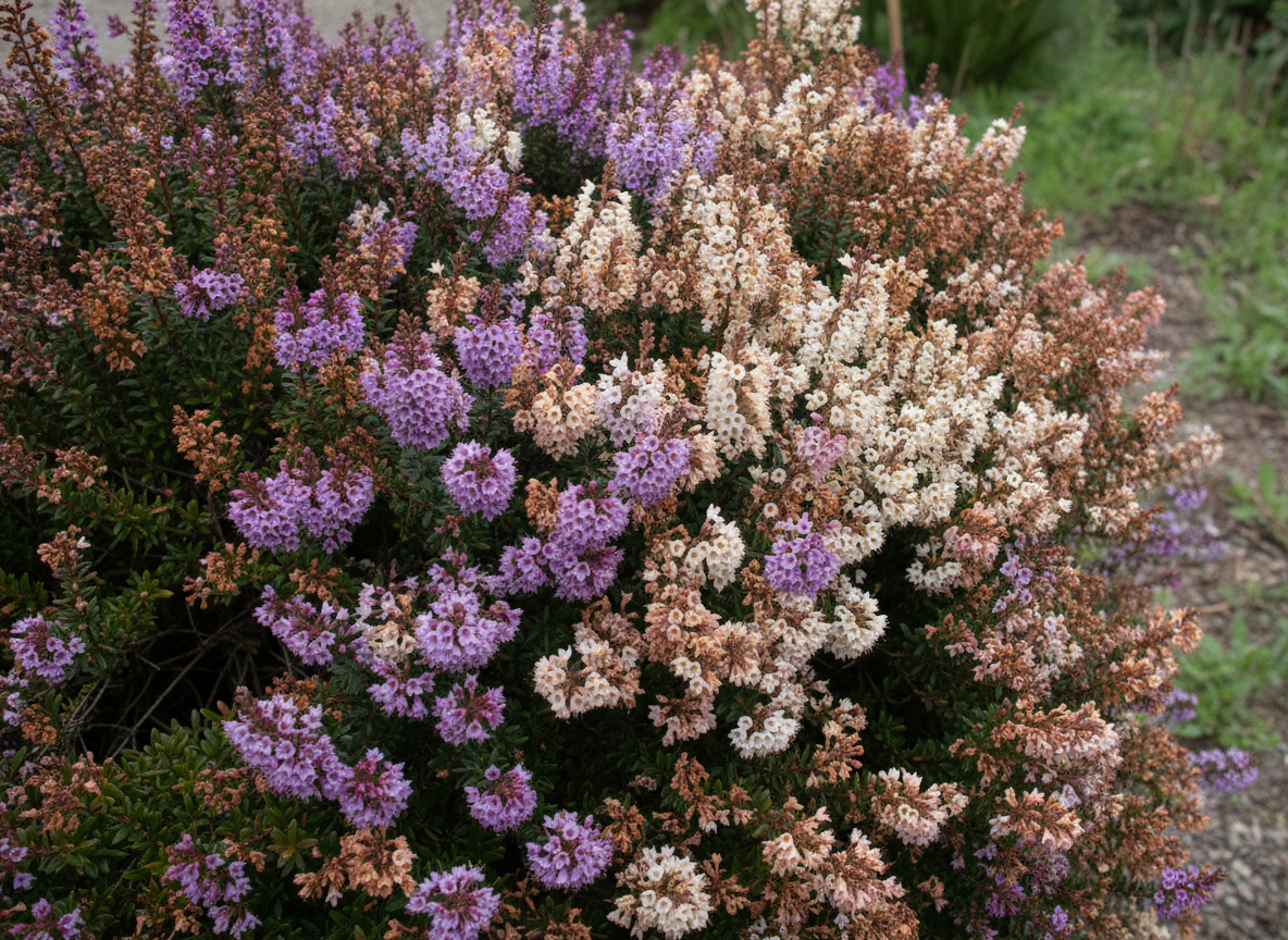 Wanneer: de week dat de bloemen verkleuren, niet in oktober