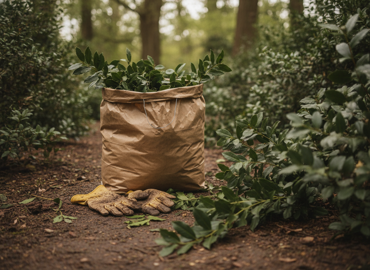 One warning: wear gloves, bag the clippings