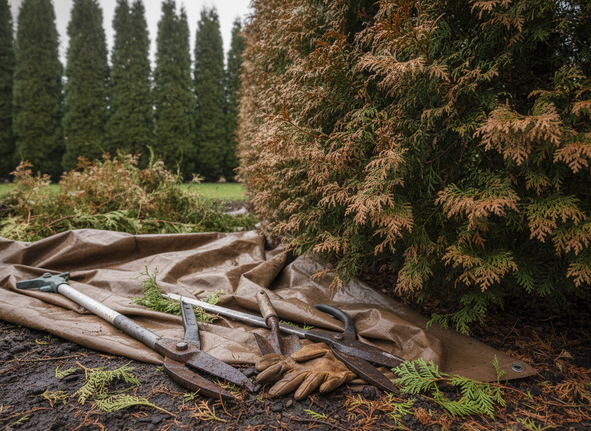 Tools, weather and the brown-edge trap
