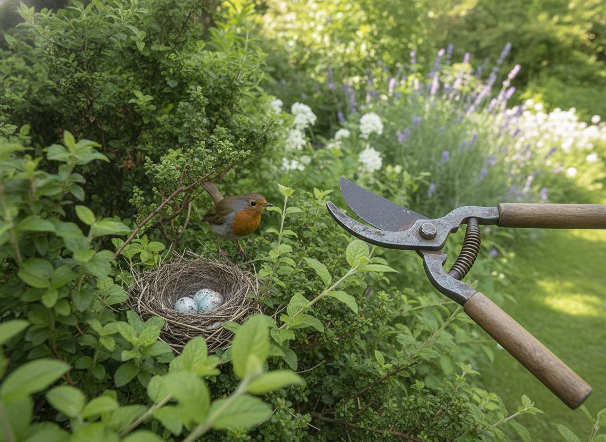 Controleer eerst op broedende vogels
