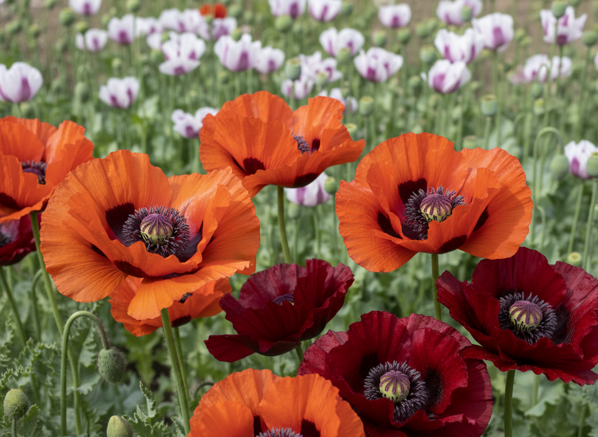 Don't confuse perennial poppies with the ones you should leave alone