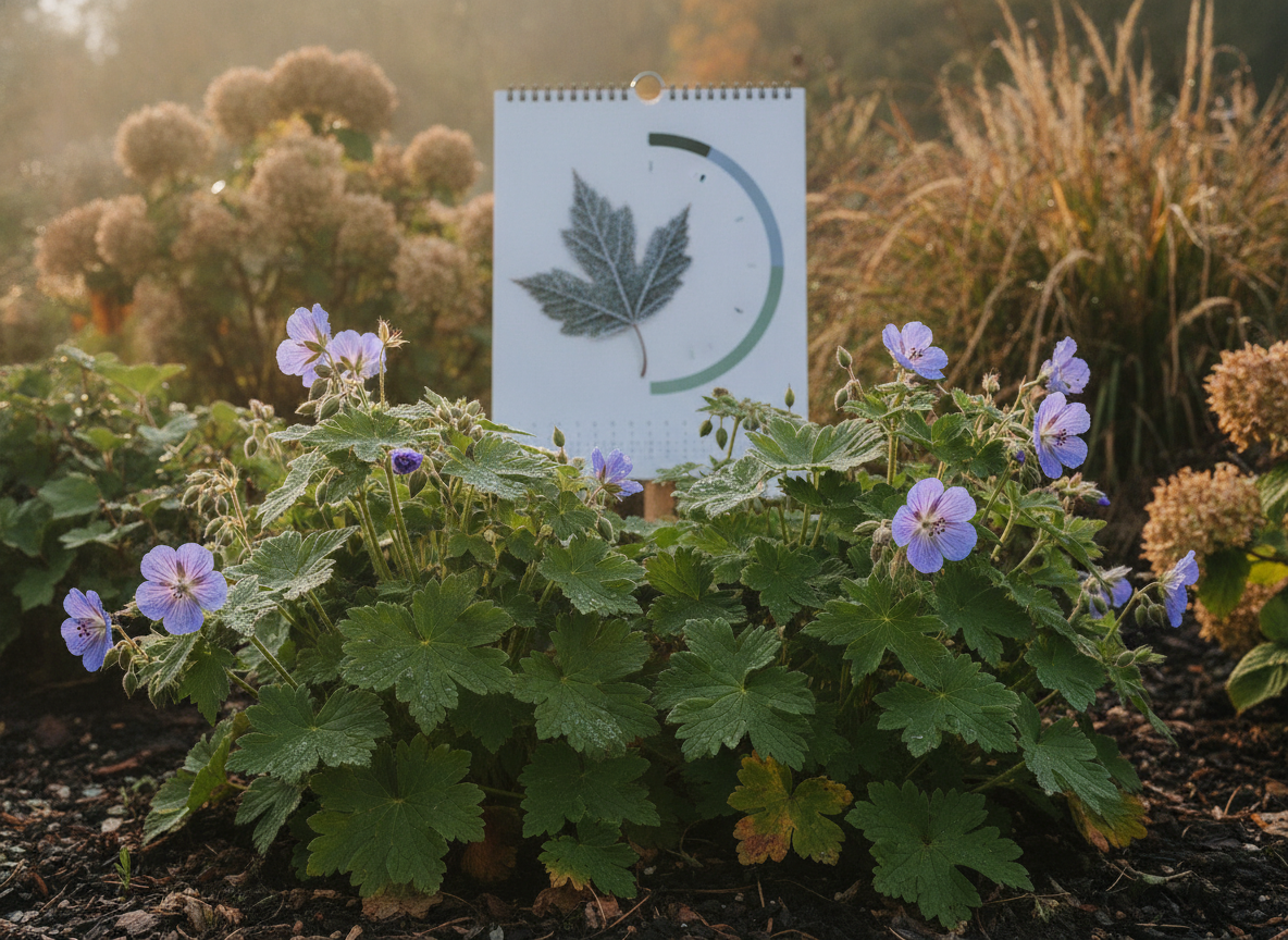 Timing: about six weeks before your first frost