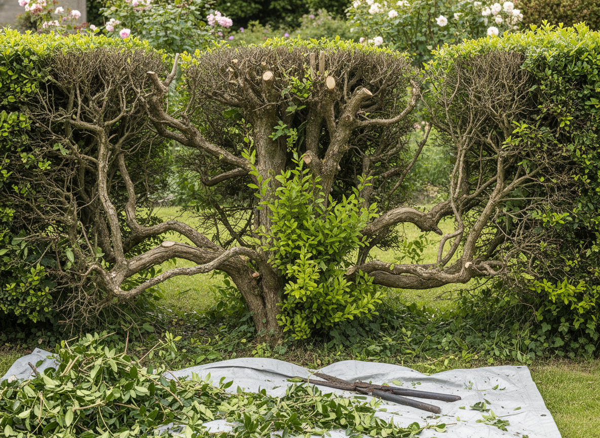Gone leggy or bare? Privet takes a hard reset