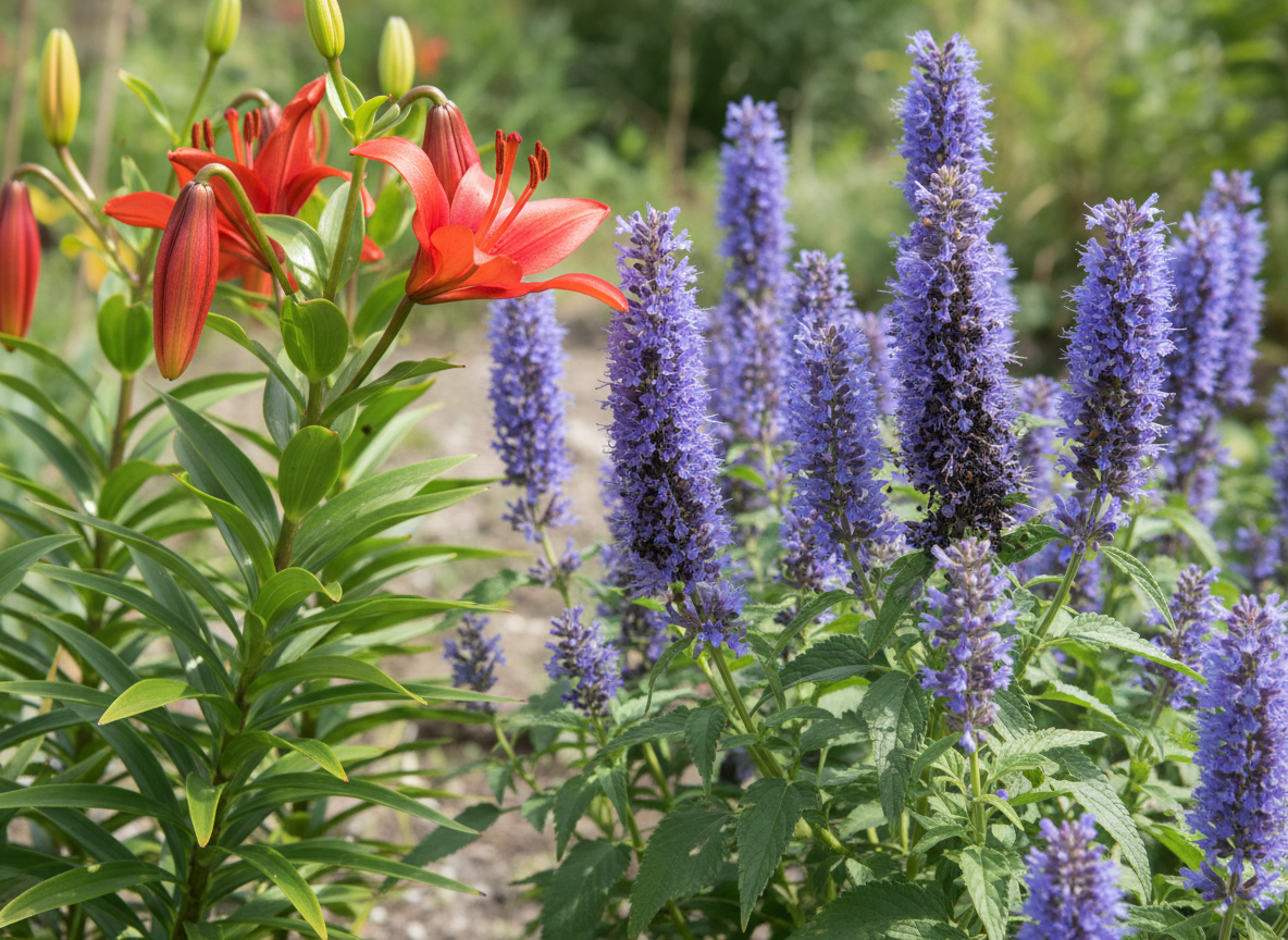 The companion plant that pulls them off your lilies