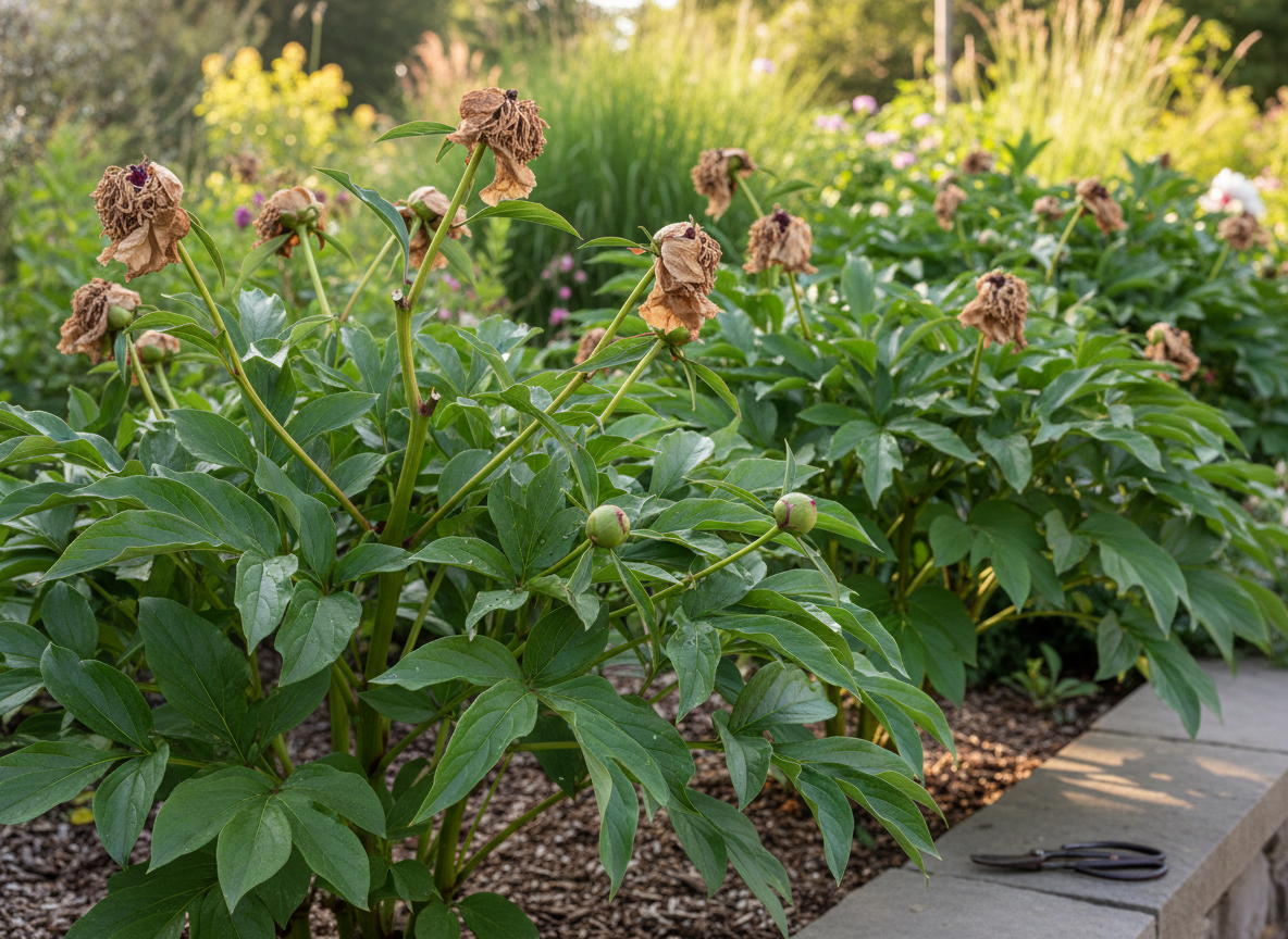 After the deadhead: what your tree peony needs through the rest of summer