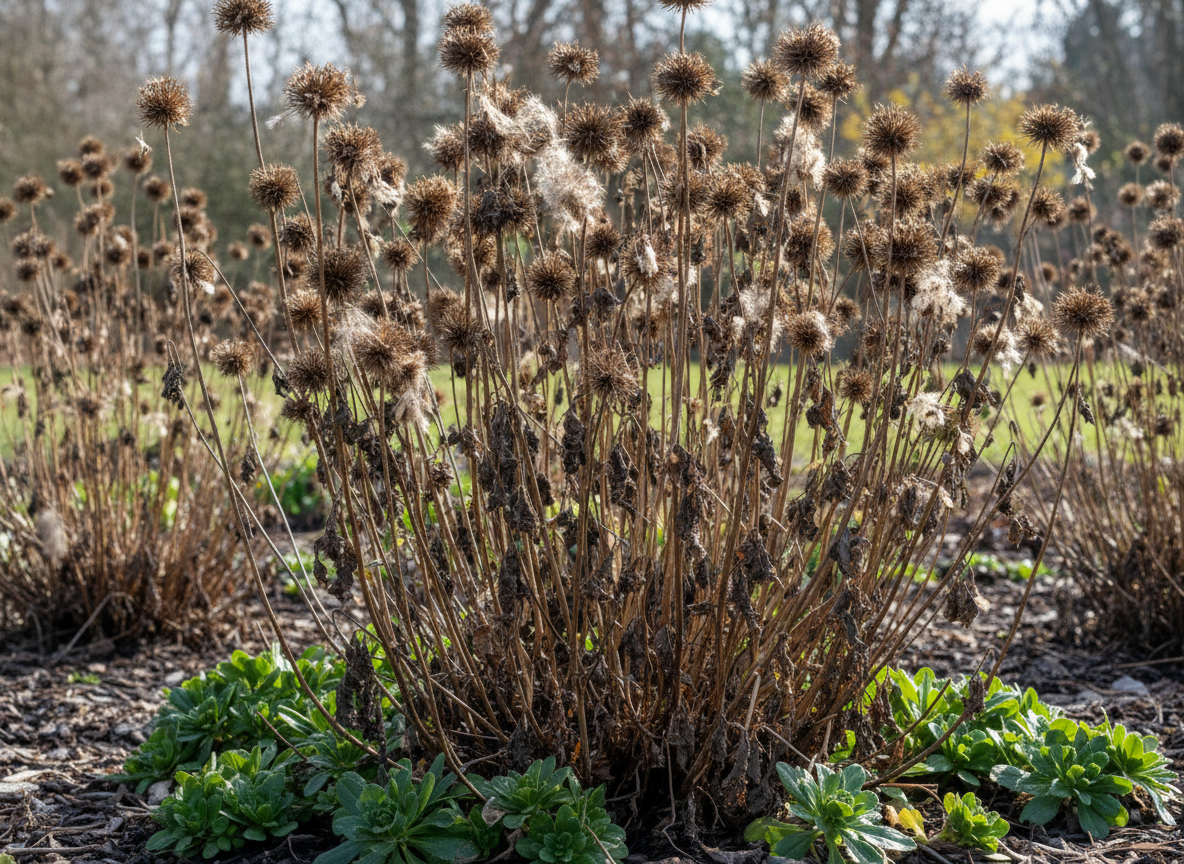 The seedheads are next year's plants